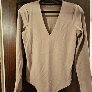 A&F Bodysuit Large V-Neck
